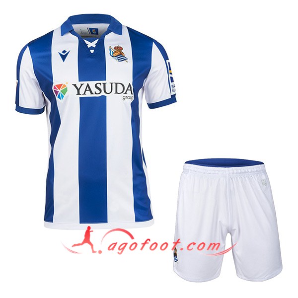 Nouveau Maillot de Foot Real Sociedad Enfant Domicile 2024/2025