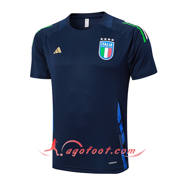 Training T-Shirts Italie Bleu Royal 2024/2025