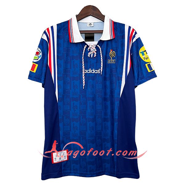 Maillot de Foot France Retro Domicile 1996