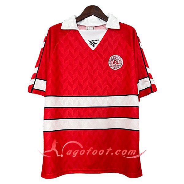 Maillot de Foot Danemark Retro Domicile 1988