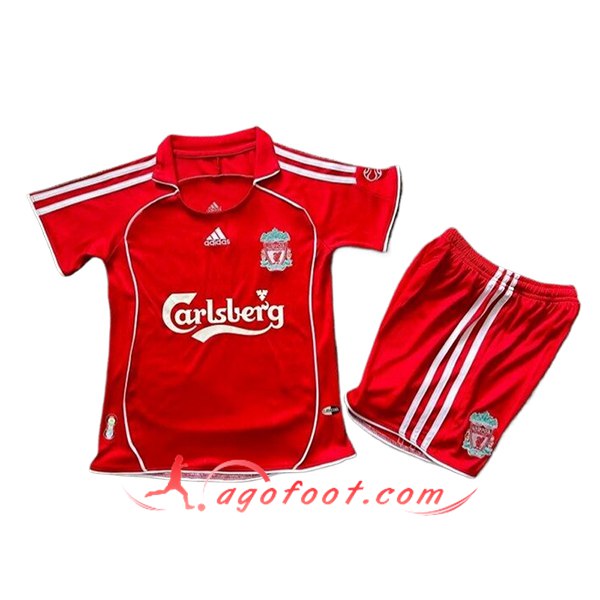 Maillot de Foot FC Liverpool Retro Enfant Domicile 2006/2008