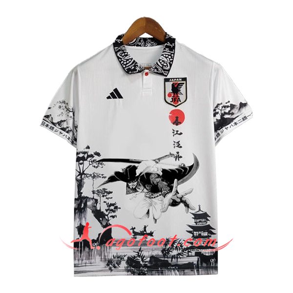 Maillot Equipe Foot Japon Special Edition Blanc/Noir 2024/2025 -06