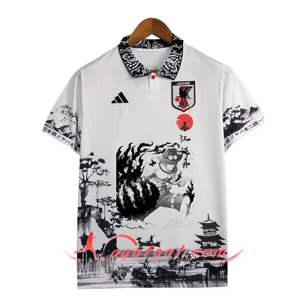 Maillot Equipe Foot Japon Special Edition Blanc/Noir 2024/2025 -08