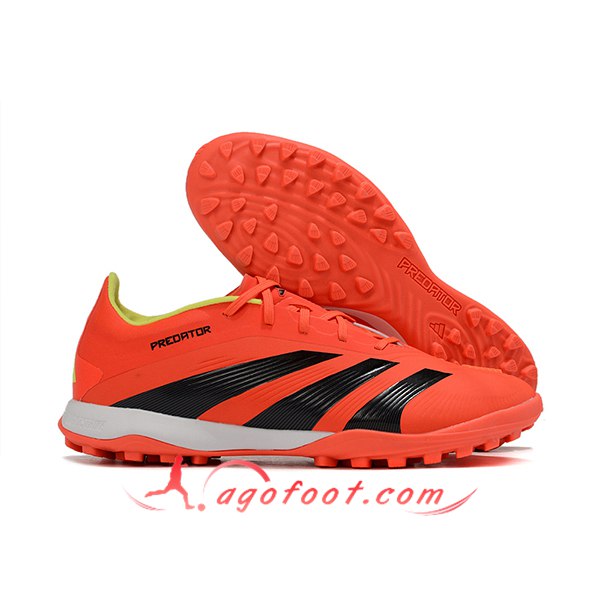 Adidas Chaussures de Foot PREDATOR 24 ELITE TF BOOTS Orange/Noir