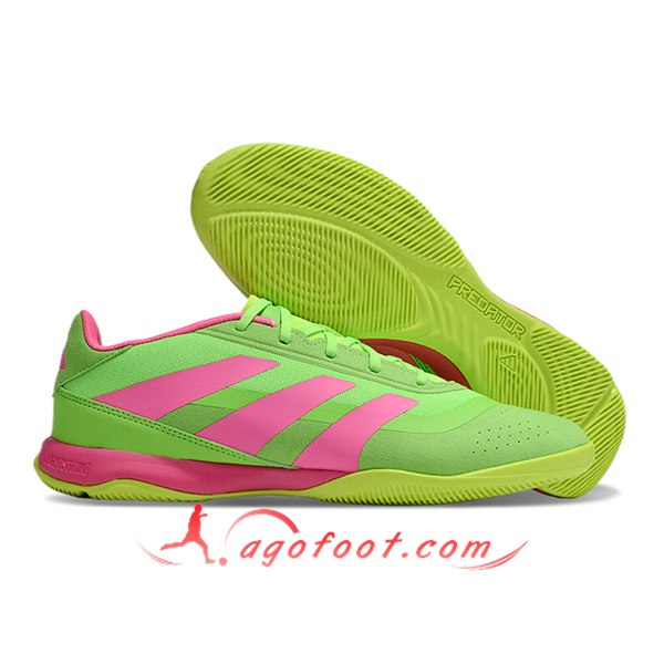 Adidas Chaussures de Foot PREDATOR 24 ELITE IC BOOTS Vert/Rose