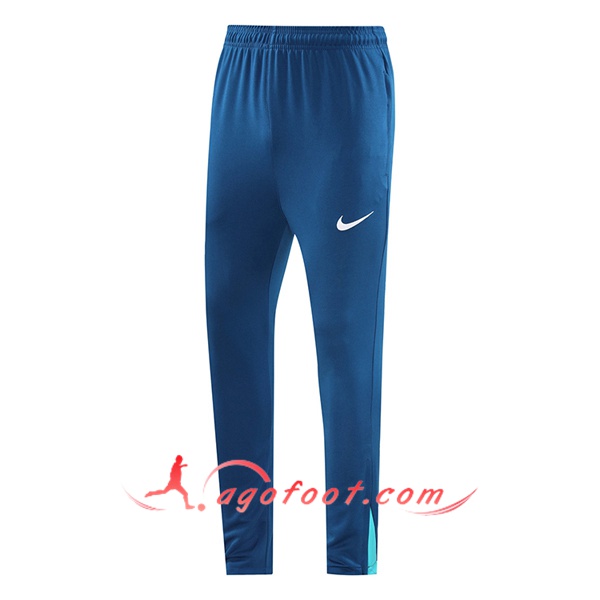 Pantalon Foot Portugal Bleu Royal 2024/2025