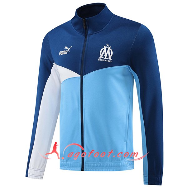 Veste Foot Marseille Bleu/Blanc 2024/2025