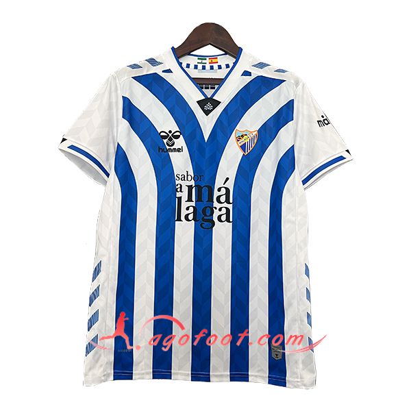 Maillot de Foot Malaga Special Edition Blanc/Bleu 2024/2025