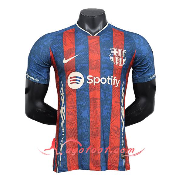 Maillot de Foot FC Barcelone Special Edition Rouge/Bleu 2024/2025
