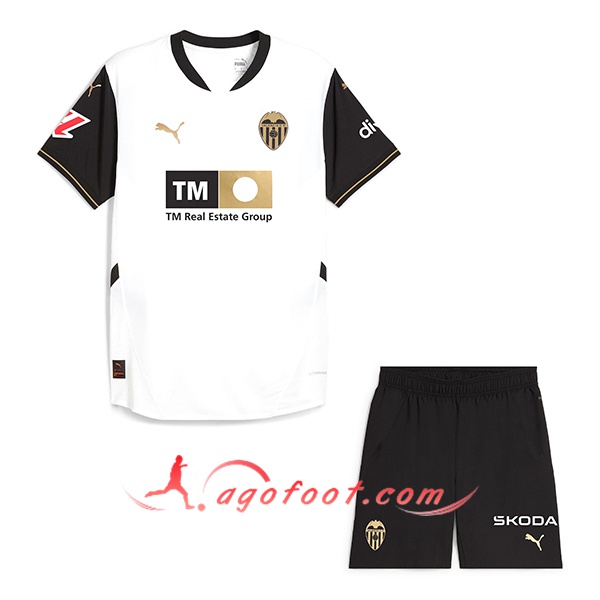 Nouveau Maillot de Foot Valencia CF Enfant Domicile 2024/2025
