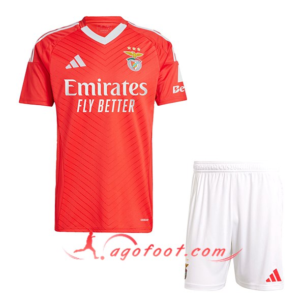 Nouveau Maillot de Foot Benfica Enfant Domicile 2024/2025