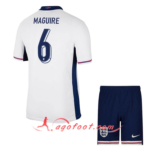 Maillot Angleterre (MAGUIRE #6) Enfant Domicile UEFA Euro 2024
