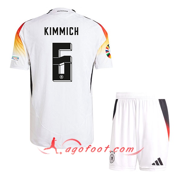 Maillot Allemagne (KIMMICH #6) Enfant Domicile UEFA Euro 2024