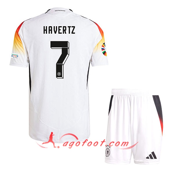 Maillot Allemagne (HAVERTZ #7) Enfant Domicile UEFA Euro 2024