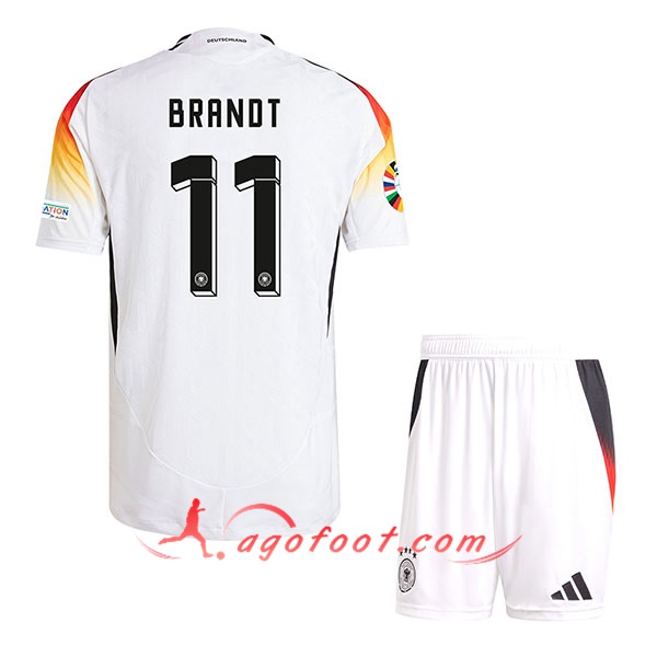 Maillot Allemagne (BRANDT #11) Enfant Domicile UEFA Euro 2024