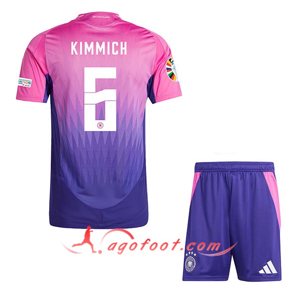 Maillot Allemagne (KIMMICH #6) Enfant Exterieur UEFA Euro 2024
