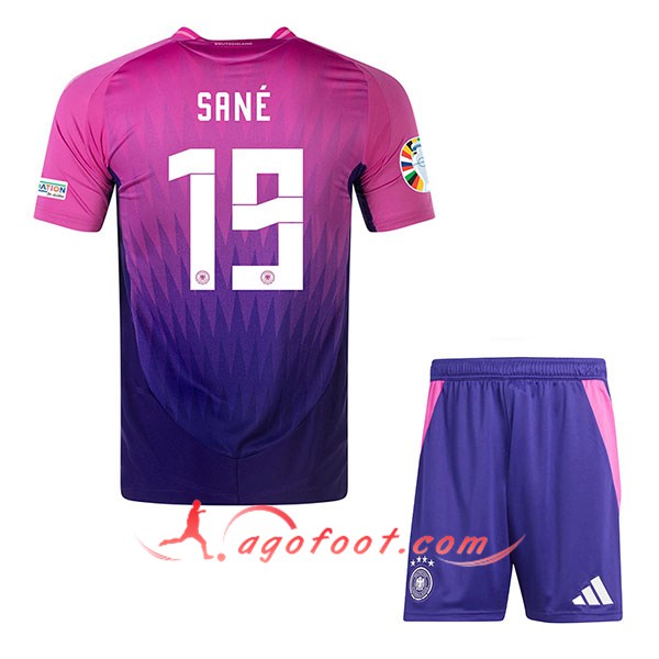 Maillot Allemagne (SANE #19) Enfant Exterieur UEFA Euro 2024