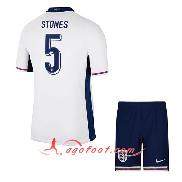 Maillot Equipe Foot Angleterre (STONES #5) Enfant 2024/2025 Domicile