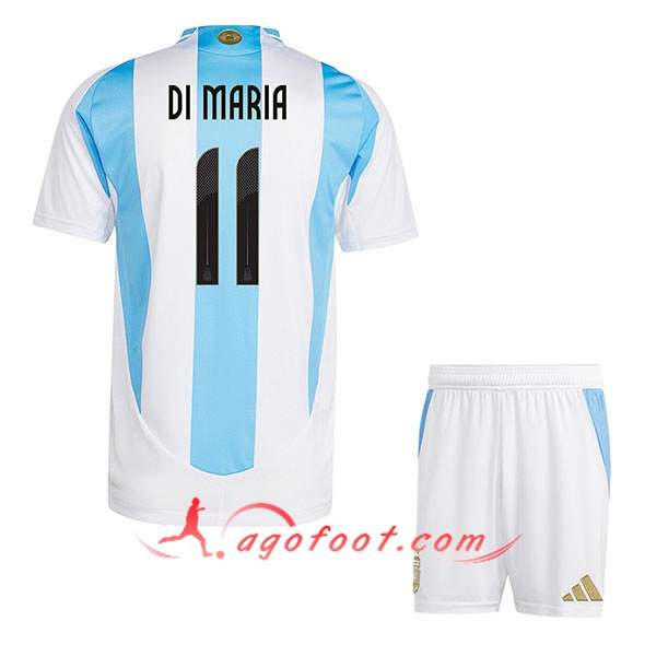 Maillot Equipe Foot Argentine (DI MARIA #11) Enfant 2024/2025 Domicile
