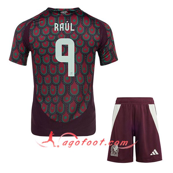 Maillot Equipe Foot Mexique (RAUL #9) 2024/2025 Domicile