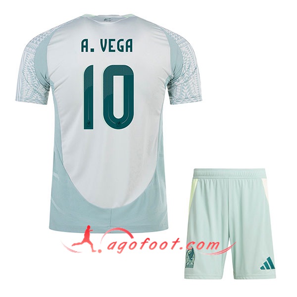 Maillot Equipe Foot Mexique (A.VEGA #10) 2024/2025 Exterieur
