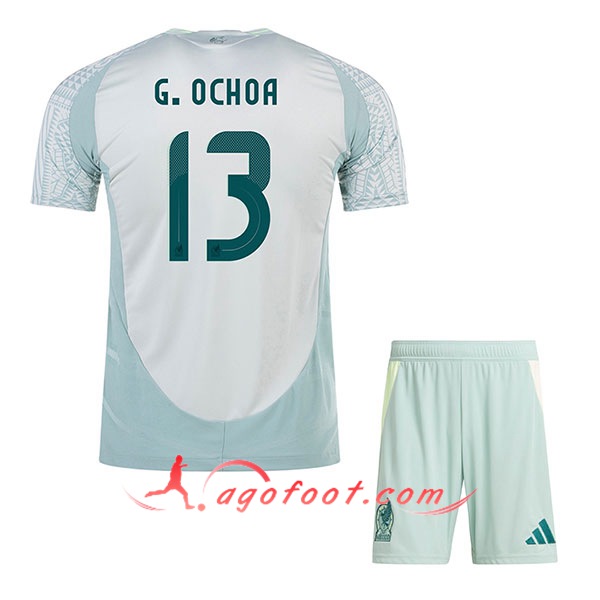 Maillot Equipe Foot Mexique (G.OCHOA #13) 2024/2025 Exterieur