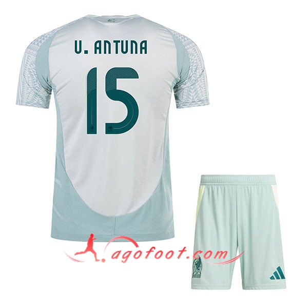 Maillot Equipe Foot Mexique (U.ANTUNA #15) 2024/2025 Exterieur