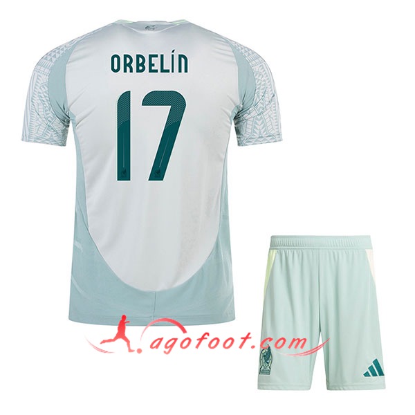 Maillot Equipe Foot Mexique (ORBELIN #17) 2024/2025 Exterieur