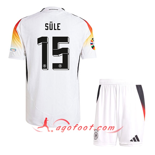 Maillot Equipe Foot Allemagne (SULE #15) Enfant 2024/2025 Domicile