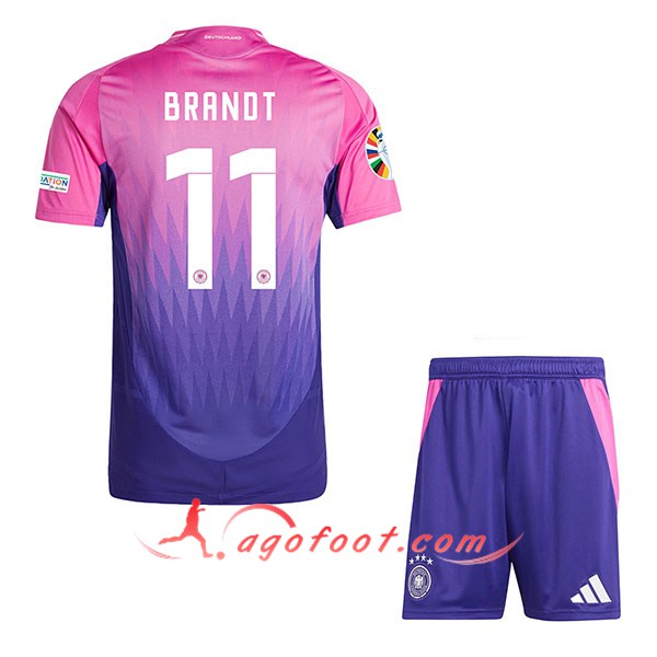 Maillot Equipe Foot Allemagne (BRANDT #11) Enfant 2024/2025 Exterieur