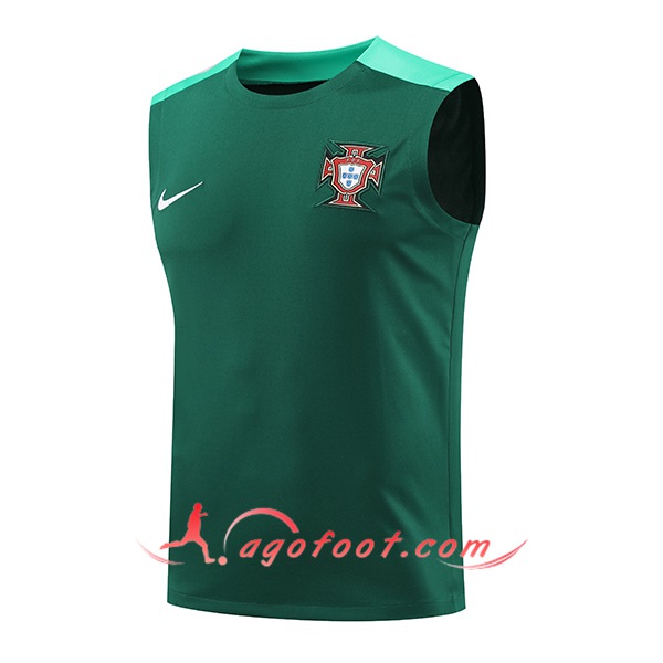 Training Debardeur Portugal Vert 2024/2025