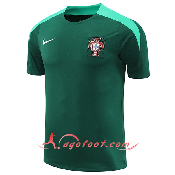 Training T-Shirts Portugal Vert 2024/2025