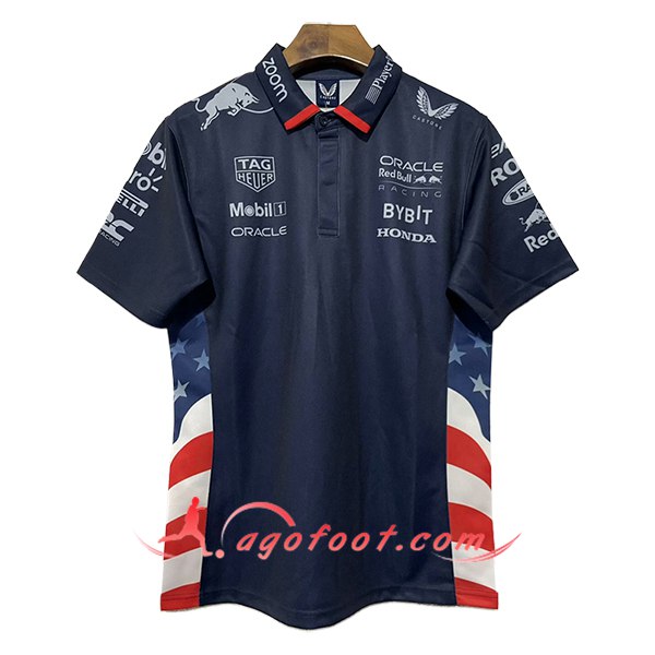 Polo F1 RedBull Racing Team Bleu/Blanc/Rouge 2024