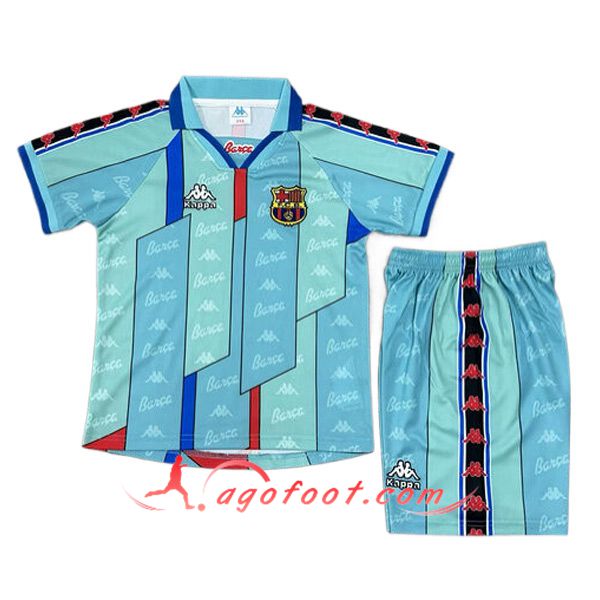 Maillot de Foot FC Barcelone Retro Enfant Domicile 1996/1997