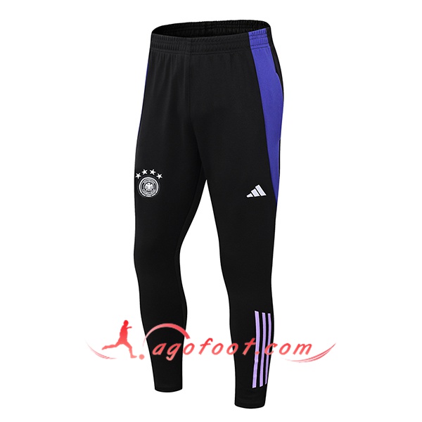 Pantalon Foot Allemagne Noir/Pourpre 2024/2025