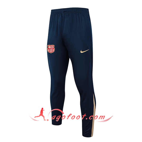 Pantalon Foot FC Barcelone Bleu Foncé 2024/2025 -02
