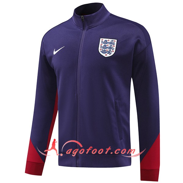 Veste Foot Angleterre Pourpre/Rouge 2024/2025