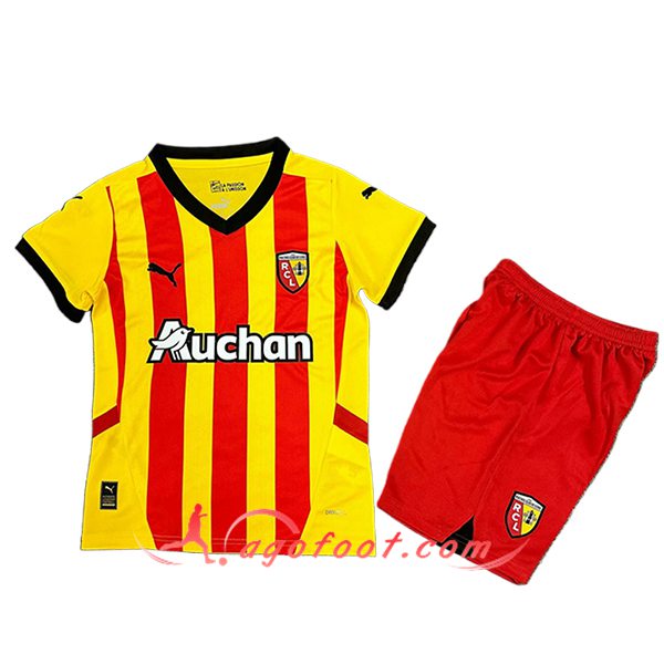 Maillot de Foot RC Lens Enfant Domicile 2024/2025