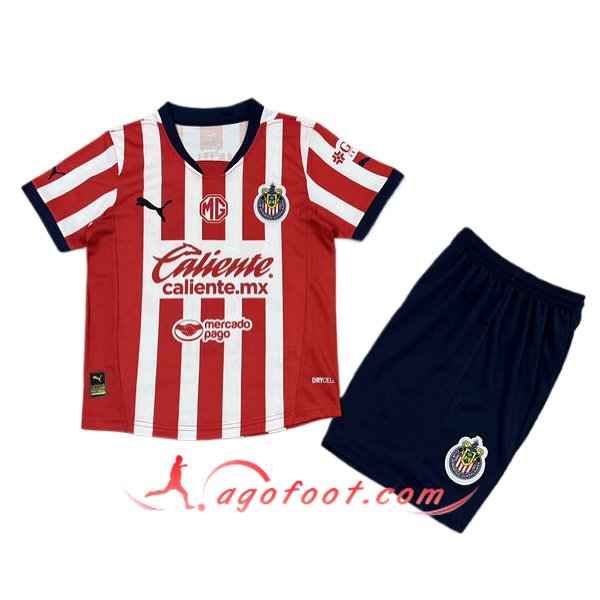 Maillot de Foot Chivas Enfant Domicile 2024/2025