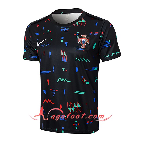 Training T-Shirts Portugal Noir 2024/2025 -02