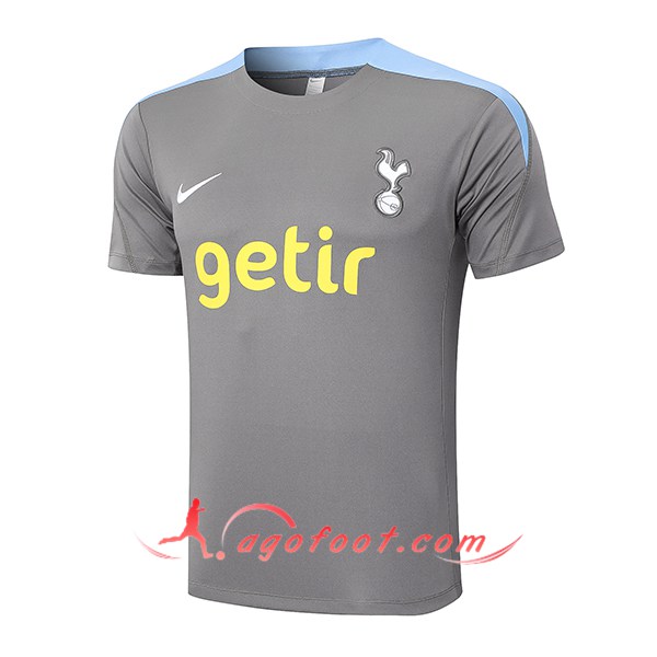 Training T-Shirts Tottenham Hotspur Gris/Bleu 2024/2025
