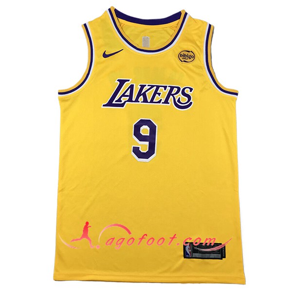 Maillot Los Angeles Lakers (JAMES JR. #9) 2024/25 Jaune