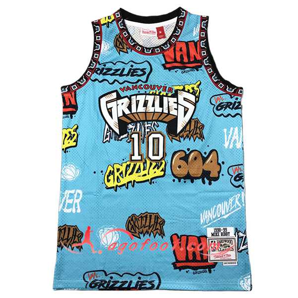 Maillot Memphis Grizzlies (BIBBY #10) 2024/25 Bleu