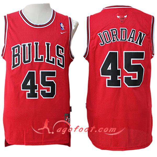 Maillot Chicago Bulls (JORDAN #45) 2024/25 Noir/Rouge