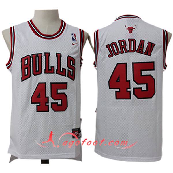 Maillot Chicago Bulls (JORDAN #45) 2024/25 Blanc/Rouge