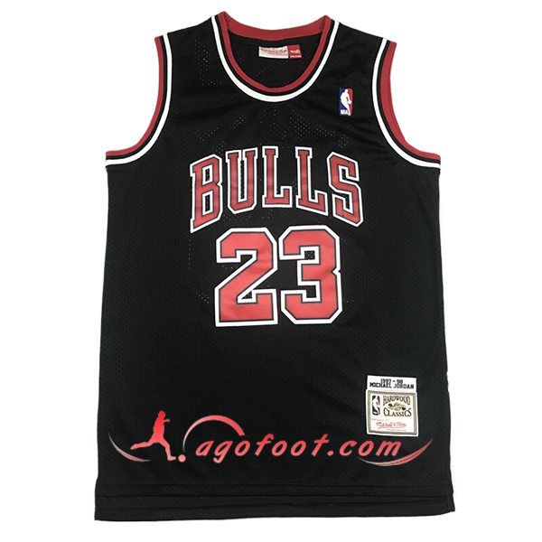 Maillot Chicago Bulls (JORDAN #23) 2024/25 Noir/Rouge -04