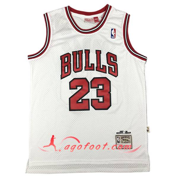 Maillot Chicago Bulls (JORDAN #23) 2024/25 Blanc/Rouge -02