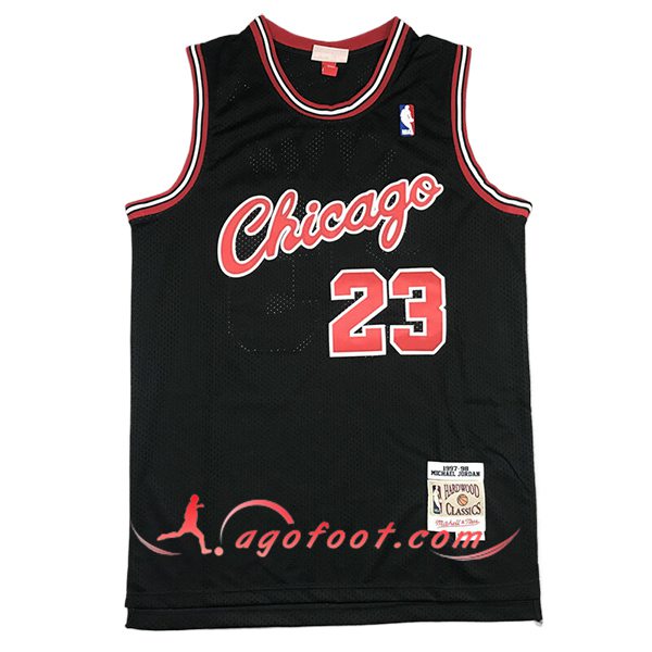 Maillot Chicago Bulls (JORDAN #23) 2024/25 Noir/Rouge -06