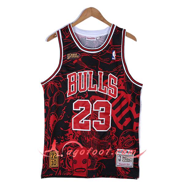 Maillot Chicago Bulls (JORDAN #23) 2024/25 Rouge/Noir
