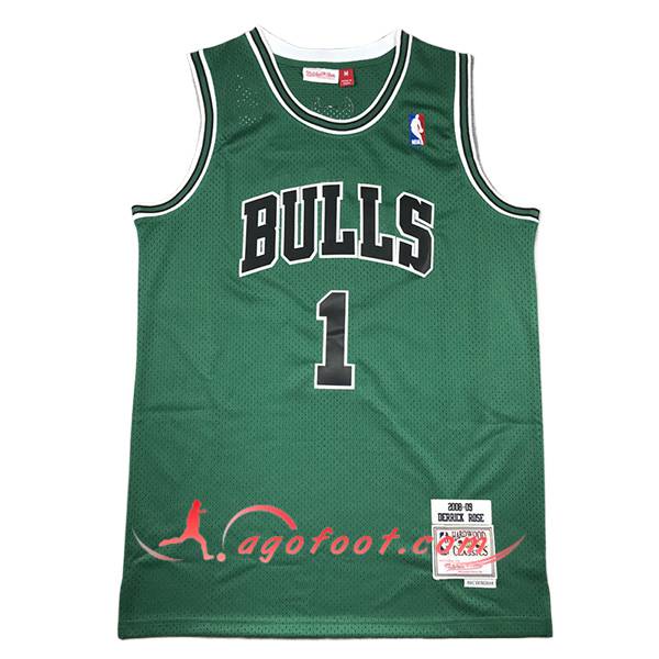 Maillot Chicago Bulls (ROSE #1) 2024/25 Vert -02